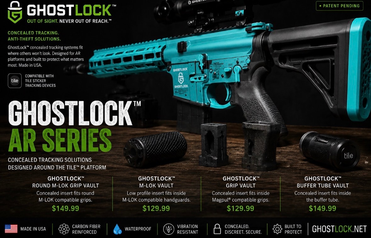 GhostLock™ Round M-LOK Grip Vault