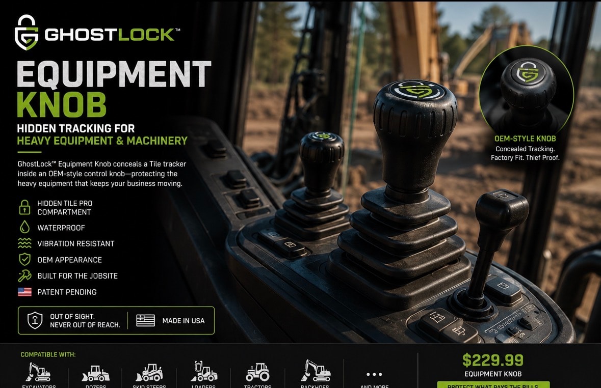 GhostLock™ Equipment Knob